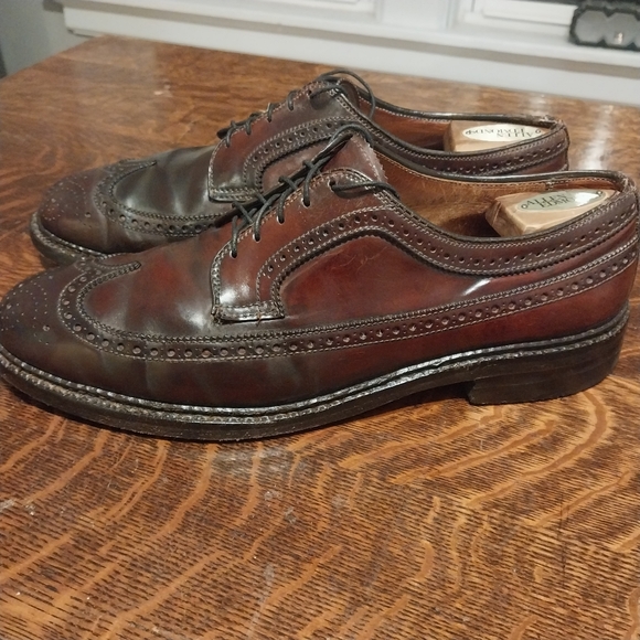 Alden Shell Cordovan Longwing Blucher - Picture 2 of 10